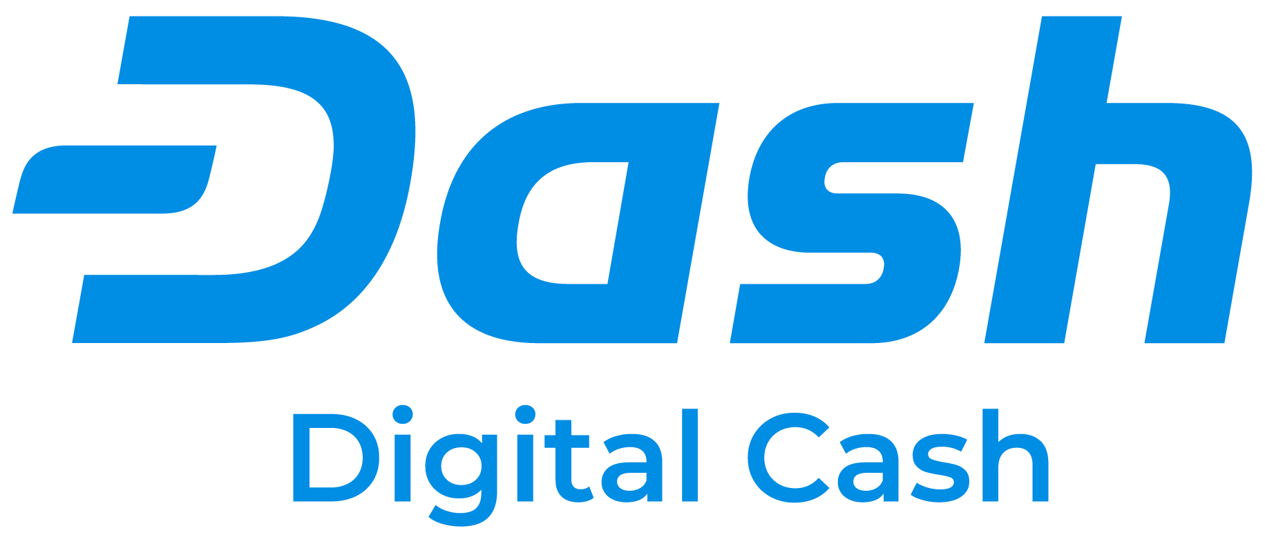 Blue Dash Logo - Dash Official Website. Dash Crypto Currency