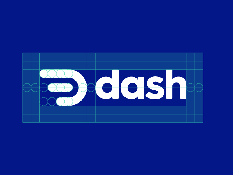Blue Dash Logo - Dash — Logo by Zack Davenport | Dribbble | Dribbble