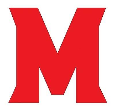 Maryland M Logo - MARYLAND UNIVERSITY TERRAPINS Alternate Logo 6 Vinyl Bumper Sticker