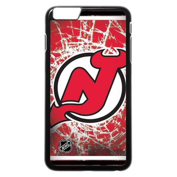 Cracked Phone Logo - Nj Devils (logo cracked) iPhone 6 Plus Case