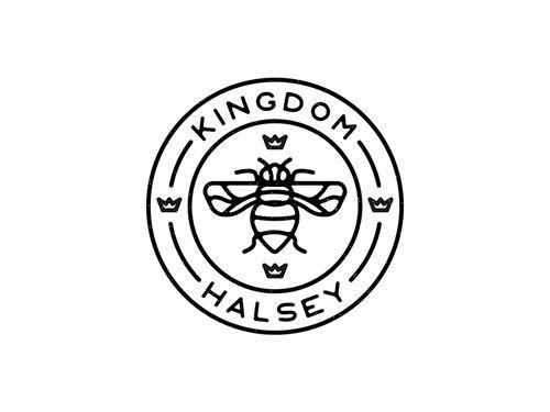 Halsey Logo - Badge Line Art Logo By Florence Pernet. Logo design. Art