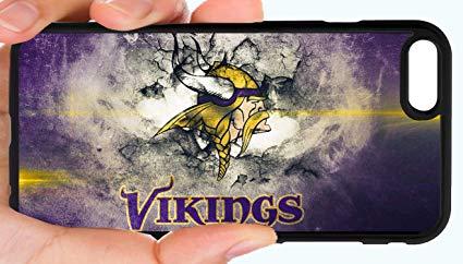 Cracked Phone Logo - Amazon.com: Vikings Logo Cracked Background Purple Gold Horizontal ...