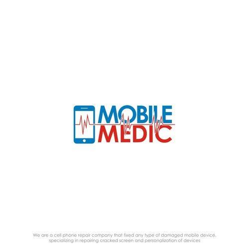Cracked Phone Logo - Design a Logo for Mobile Medic, Cell Phone Repair Business | Logo ...