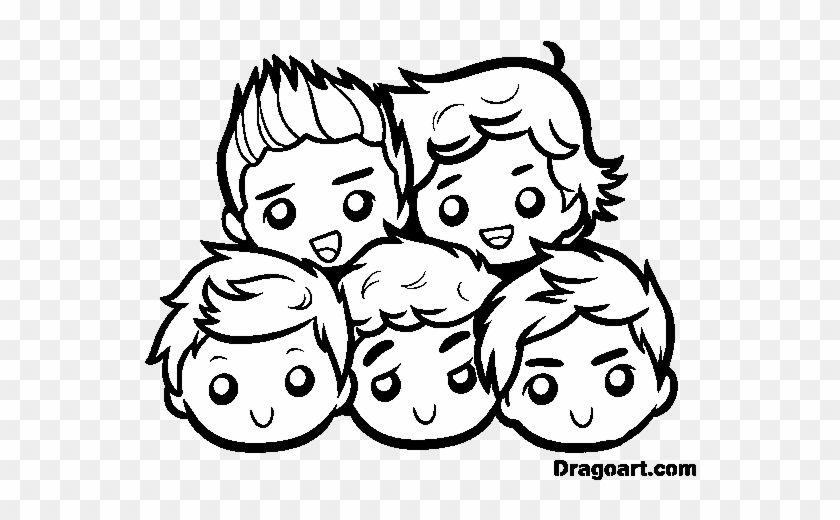One Direction Logo - 1 Direction Coloring Pages Growerland Info Icarly Coloring - One ...