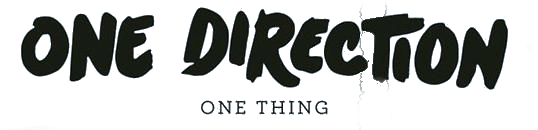 One Direction Logo - File:One Direction One Thing logo.png - Wikimedia Commons