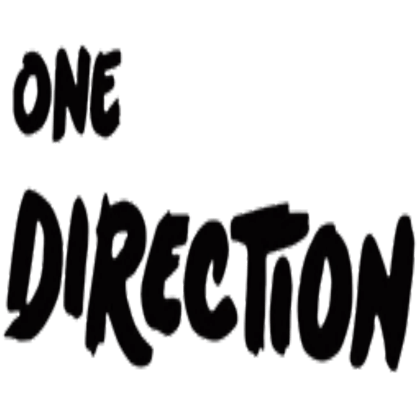 One Direction Logo - ONE DIRECTION LOGO*TRANSPARENT BACKGROUND* - Roblox