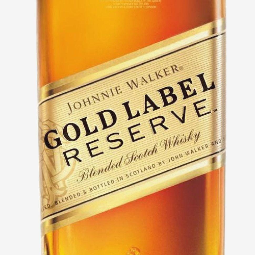 Gold Label Logo - Johnnie Walker Gold Label Reserve Scotch Whisky at Caskers – Caskers ...