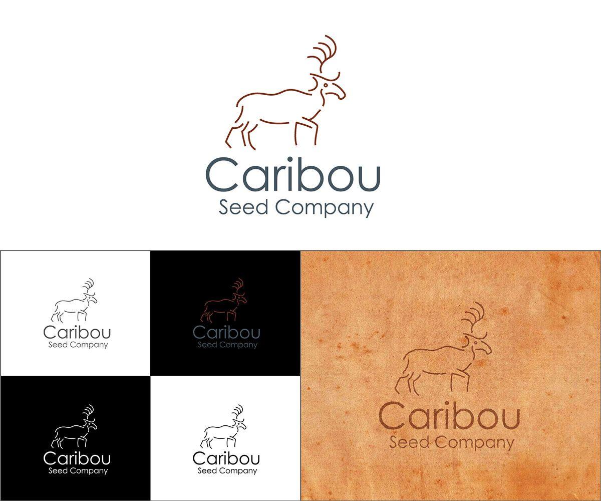 Caribou Logo - Playful, Modern, Home And Garden Logo Design for Caribou Seed ...