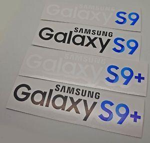 Samsung Smartphone Logo - Samsung Galaxy S9 S9+ Plus Logo Sticker Vinyl Decal Decor - No ...