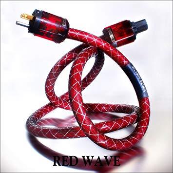 Red Wave Logo - DH Labs RED WAVE AC Power Cable 2.0 meter by Silver: Amazon.co.uk ...