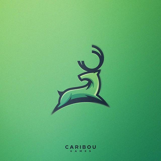 Caribou Logo - Final logo for Caribou Games. Swipe 