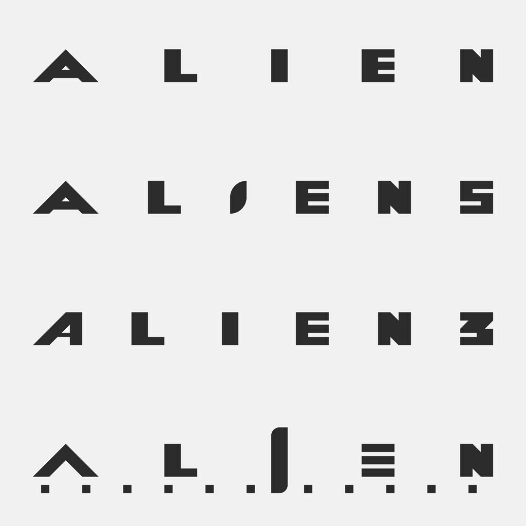 Alien 1979 Logo - Alien Logos. An iconic look into the Alien mo