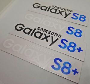 Samsung Smartphone Logo - Samsung S8 S8+ Plus Logo Sticker Vinyl Decal Decorative - No ...
