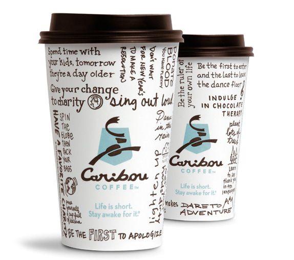 Caribou Logo - Brand New: Caribou Coffee Leaps into the Future