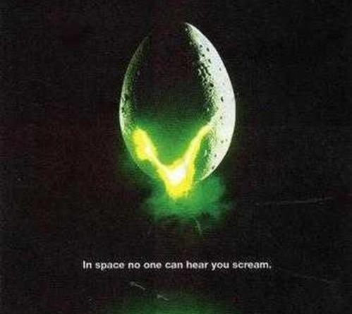 Alien 1979 Logo - Gaining XP: Alien (1979) - 6 Nerdy Chicks