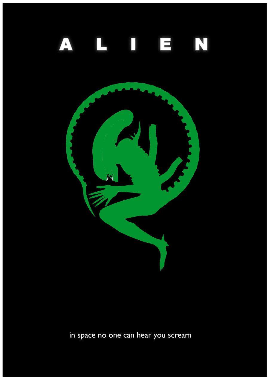 Alien 1979 Logo - Alien (1979) Fanmade Poster (Alien Day 2017) by Ananya-Talvi | Movie ...