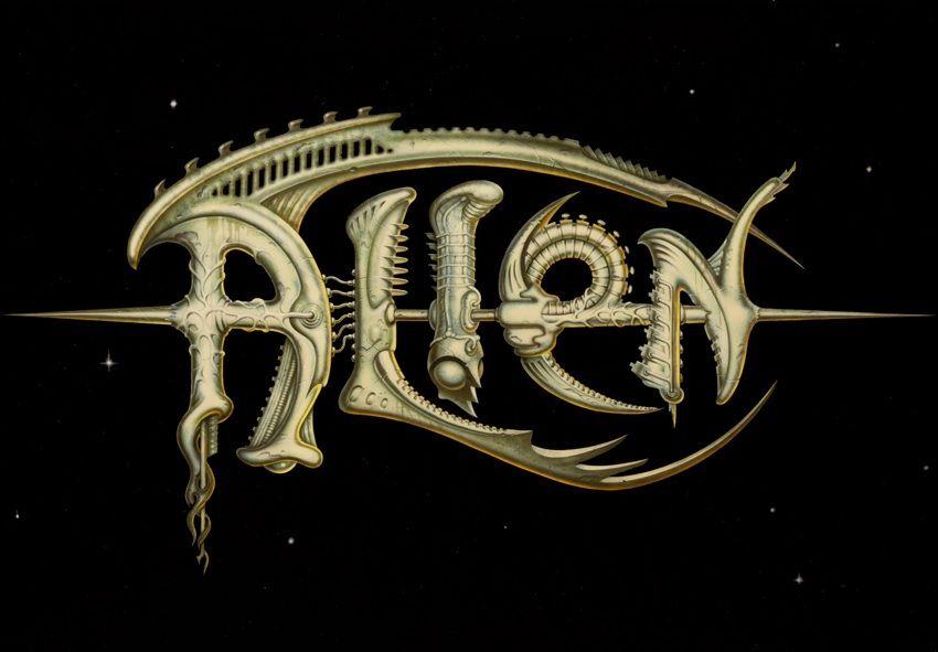 Alien 1979 Logo - Unused Title Treatment for Ridley Scott's 'Alien', 1979
