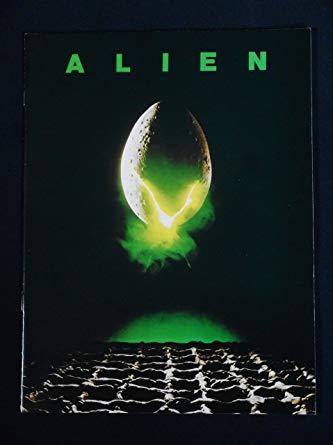 Alien 1979 Logo - ALIEN 1979 RIDLEY SCOTT - SCI-FI HORROR - SOUVENIR PROGRAM - C10 ...