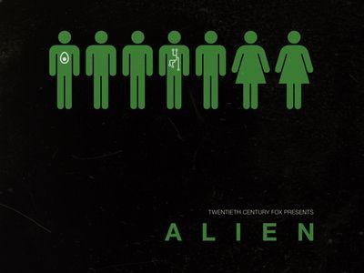Alien 1979 Logo - Alien (1979) - Leigh McG Art & Design