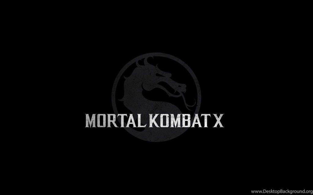 MKX Logo - HD обои :: Обои Mortal Kombat X, Mkx, Game, Logo, Black ... Desktop ...
