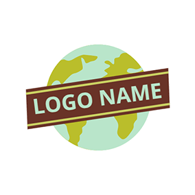 Green Globe Logo - Free Globe Logo Designs | DesignEvo Logo Maker