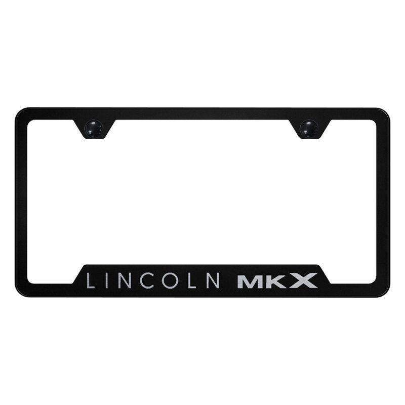 MKX Logo - Autogold® - License Plate Frame with Laser Etched MKX Logo