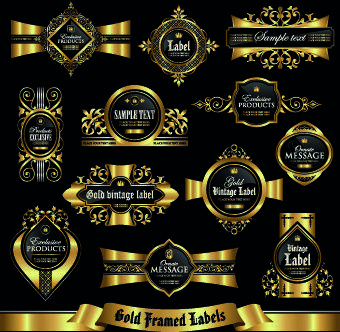 Gold Label Logo - Gold label vector free vector download (10,263 Free vector) for ...