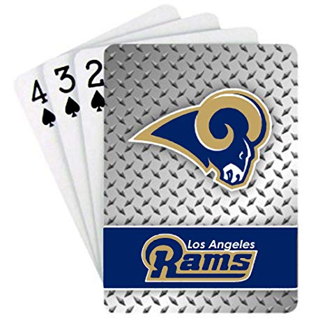 Diamond Team Logo - Amazon.com: Playing Cards - NFL - Los Angeles Rams NFL Team Logo ...