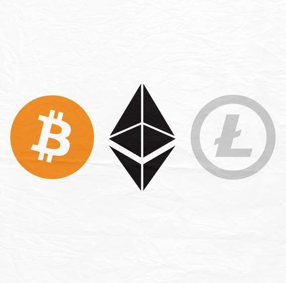 Bitcoin Logo - Crypto currency svg Bitcoin logo svg Ethereum logo svg | Etsy