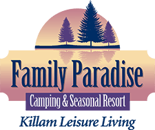 Camping Paradise Logo - Family Paradise Home