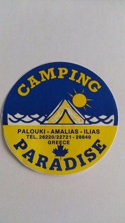 Camping Paradise Logo - Camping of Camping Paradise, Palouki