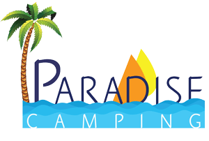 Camping Paradise Logo - Paradise Camping