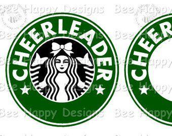 Starbucks Cheerleader Logo - Starbucks Logo CHEERLEADER'S COFFEE | Etsy