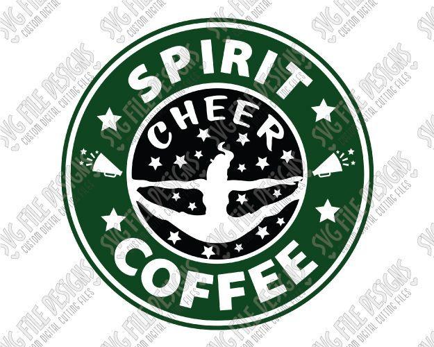 Starbucks Cheerleader Logo - Spirit Coffee Cheerleader Starbucks Logo SVG Cut File Set | Cut it ...