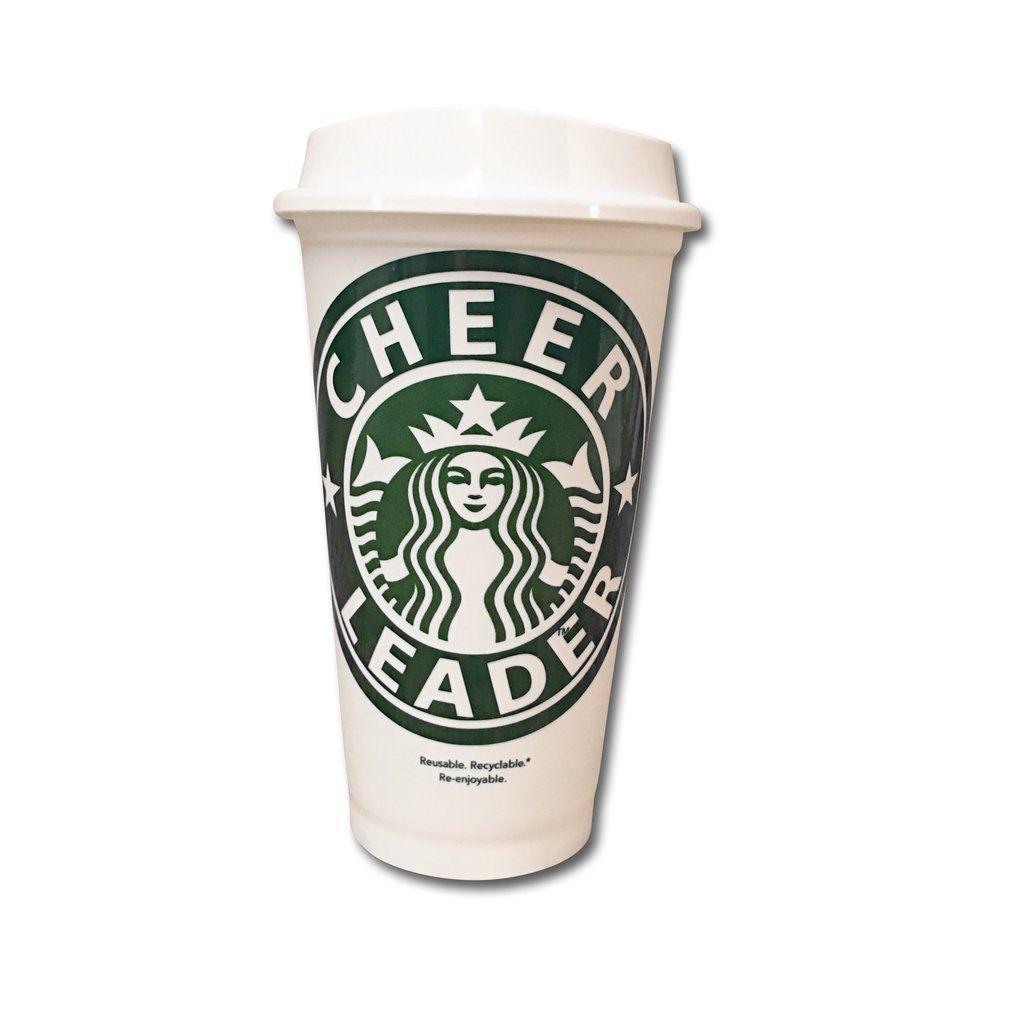 Starbucks Cheerleader Logo - Cheerleader Starbucks Cup – BlingNBoutique