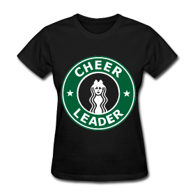 Starbucks Cheerleader Logo - starbucks cheerleader. Cheerleading yo'.♡