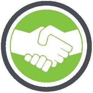 Shaking Hands Logo - Handshake Connection with Williamson Chamber