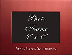 Red F Frames Logo - Amazon.com: Stephen F. Austin State University - 4x6 Brushed Metal ...