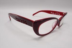 Red F Frames Logo - NICE Fendi F 854 Rx Eyeglasses Frames 604 Dark Red 51[]15 135