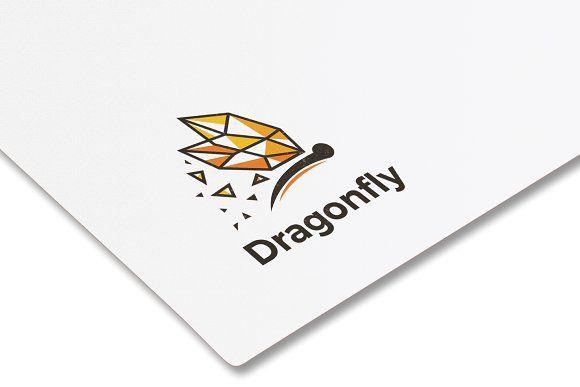 Dragonfly Logo - Dragonfly Logo Design Logo Templates Creative Market