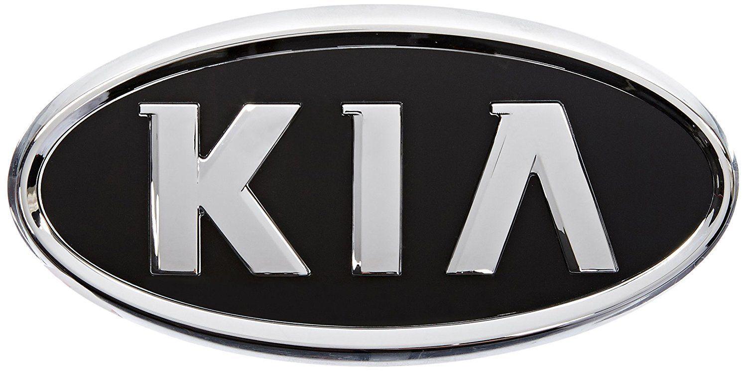 Black Kia Logo - New 2014-2017 Kia Soul Hood Emblem Badge Black and Chrome ...
