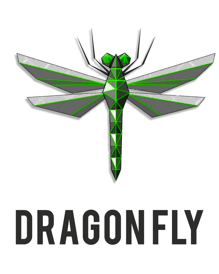 Dragonfly Logo - Red Dragonfly - Skutis Corporation
