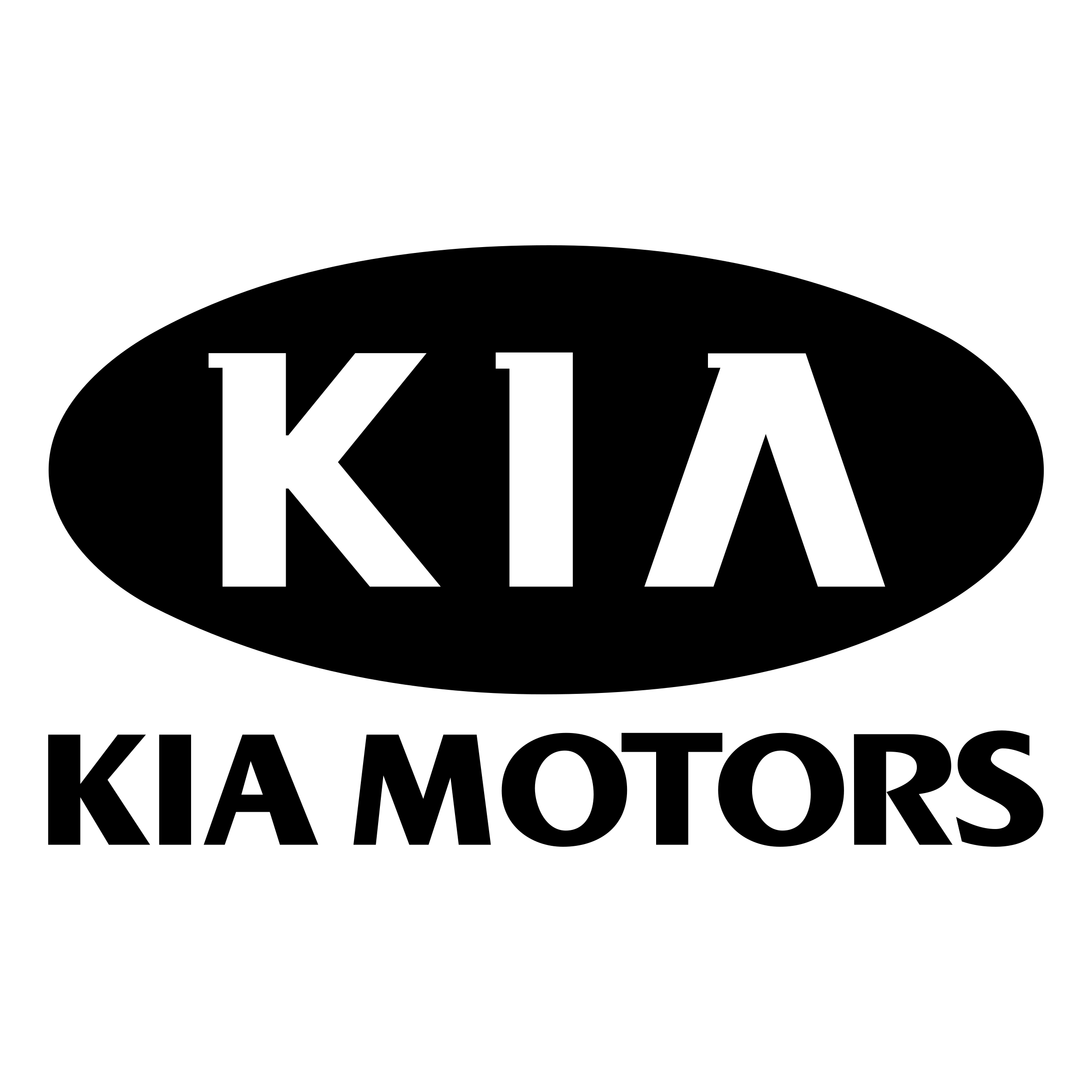 Black Kia Logo - Kia Motors Logo PNG Transparent & SVG Vector