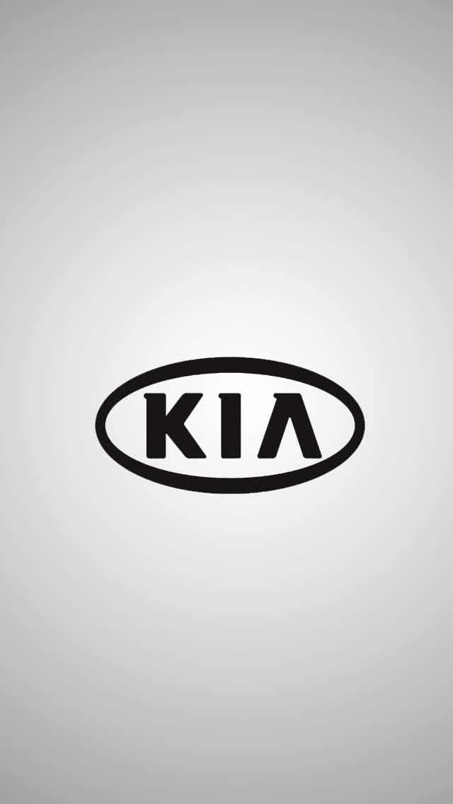 Black Kia Logo - Kia Logo. Smartphone Wallpaper. Logos, Car logos, Cars