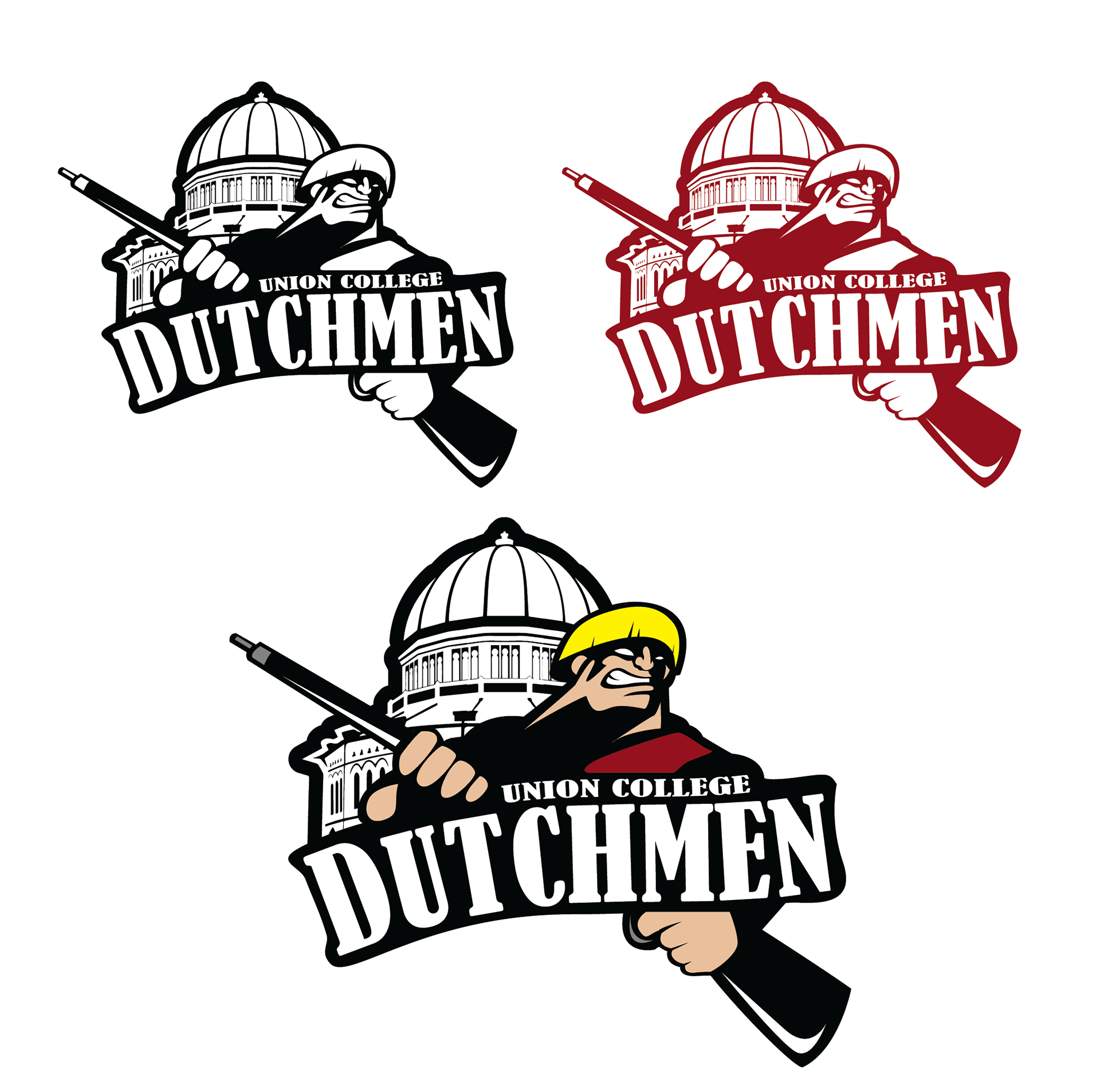 Union College Dutchmen Logo - Chris Gaffey, Visual Designer - CGOriginal Design - Dutchmen Logo + ...