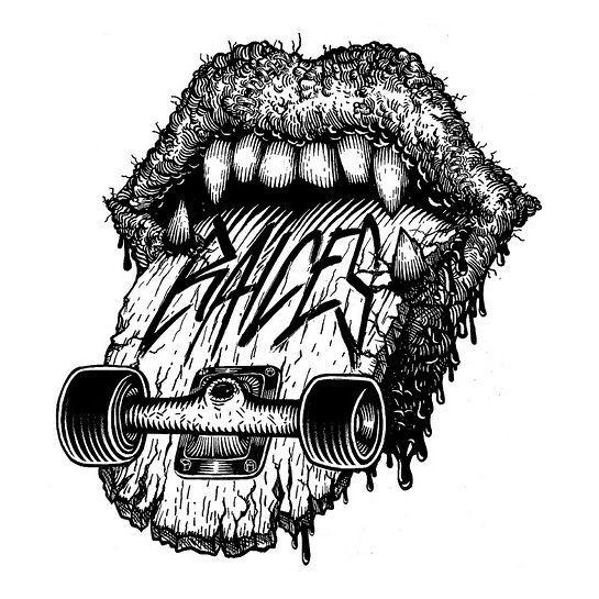 Drawings of Skateboard Logo - Cool Drawings Of zombies.. zombies and skateboards and kicks