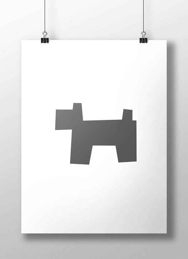 Dog Print Logo - Poster for Framing Dog Poster Dog Print New Baby