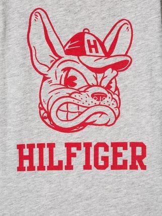 Dog Print Logo - Tommy Hilfiger Junior dog print T-shirt $46 - Buy Online - Mobile ...