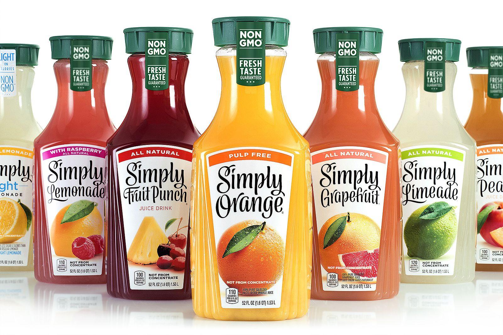 Simply Orange Juice Logo - Simply Beverages | CMA Design