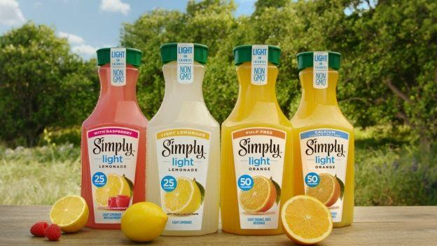 Simply Orange Juice Logo - Simply: The Coca Cola Company